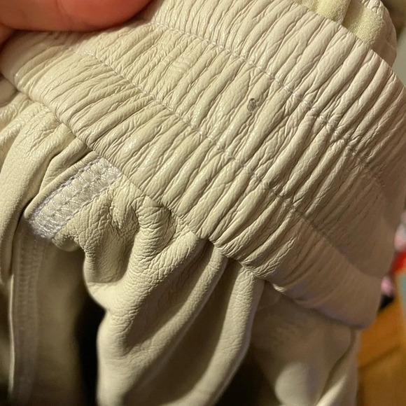 NANUSHKA VEGAN LEATHER YOLIE SHORTS - Picture 7 of 8